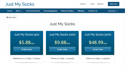 Just My Socks购买和使用教程